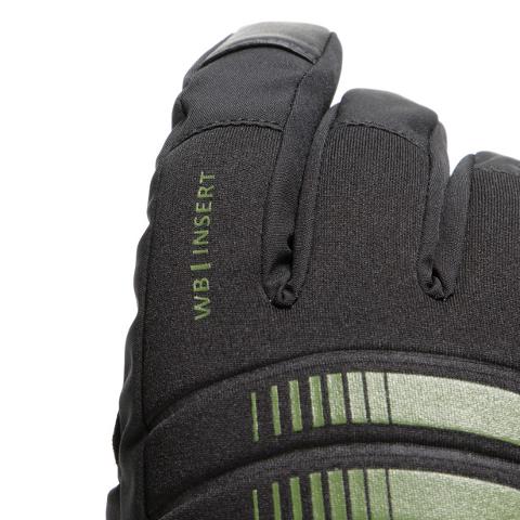Plaza 3 D-DRY lady - Guanto urban impermeabile e anti vento DAINESE black bronze-green