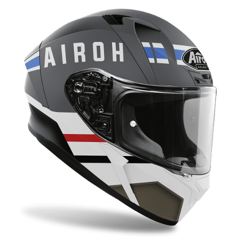 VALOR CRAFT  MATT HELMET ON-ROAD AIROH Casco ON-ROAD in resina termoplastica