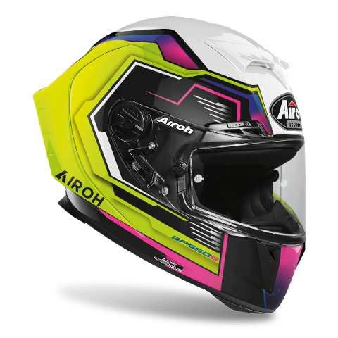 AIROH GP 550 S  CHALLENGE  AIROH MULTICOLOR