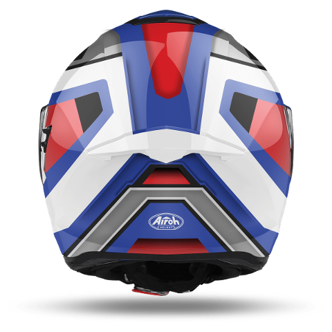 ST 501 -  SQUARE AIROH BLU/ RED/ WHITE