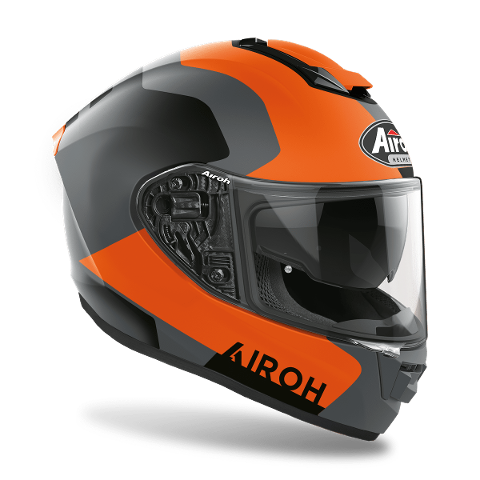 ST 501 - DOCK AIROH ORANGE MATT