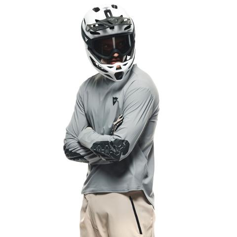HGR JERSEY LS DAINESE MAGLIA MTB A MANICA LUNGA  GRIGIO GREY