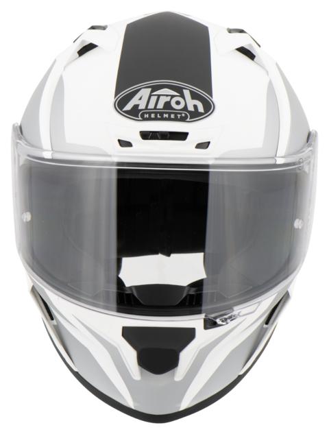 VALOR WINGS   WHITE MATT HELMET ON-ROAD AIROH Casco ON-ROAD in resina termoplastica
