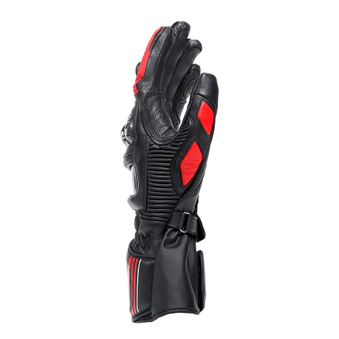 DRUID 4 LEATHER GLOVES DAINESE Guanti moto racing in pelle ovina con protezioni in carbonio sulle nocche