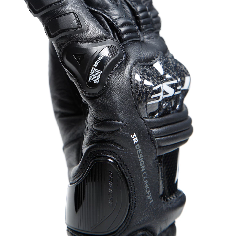 DRUID 4 LEATHER GLOVES DAINESE Guanti moto racing in pelle ovina con protezioni in carbonio sulle nocche