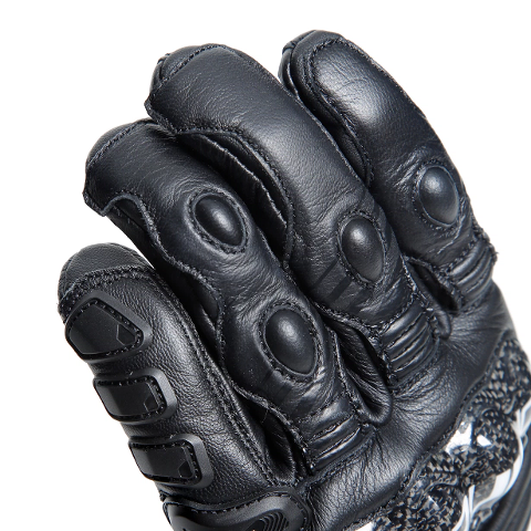 DRUID 4 LEATHER GLOVES DAINESE Guanti moto racing in pelle ovina con protezioni in carbonio sulle nocche