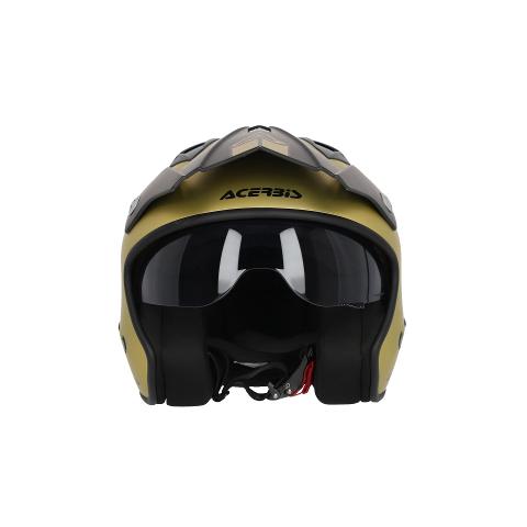 JET ARIA  METALLIC ACERBIS JET CON VISIERINO A SCOMPARSA