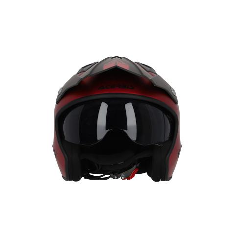 JET ARIA 22-06 METALLIC ACERBIS JET CON VISIERINO A SCOMPARSA