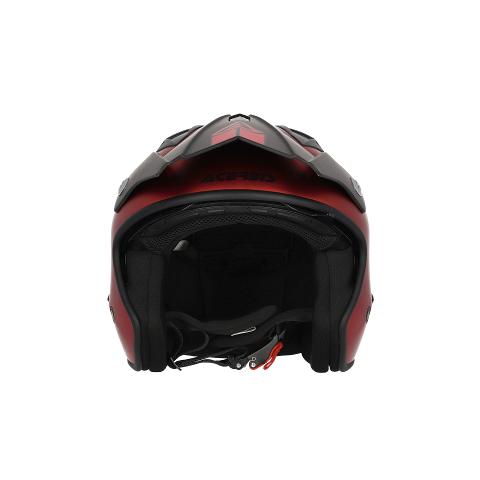 JET ARIA 22-06 METALLIC ACERBIS JET CON VISIERINO A SCOMPARSA