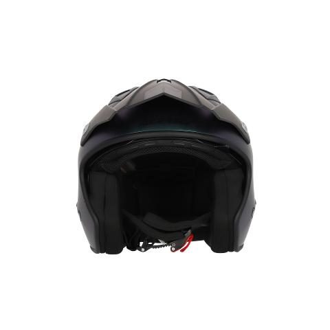 JET ARIA 22-06 METALLIC ACERBIS JET CON VISIERINO A SCOMPARSA