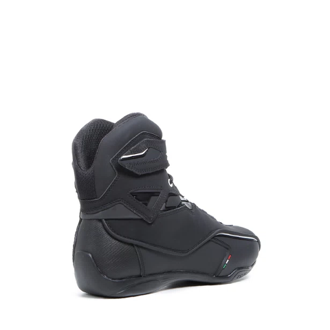 ZETA WP Scarpe moto certificate impermeabili. TCX BLACK