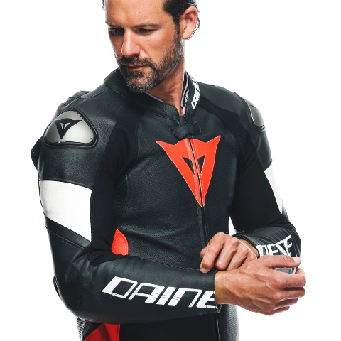TOSA Dainese TUTA MOTO INTERA IN PELLE PERFORATA