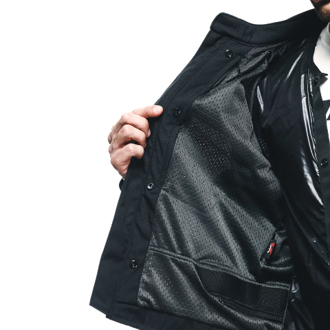 AIR FRAME 3 TEX - GIACCA MOTO ESTIVA IN TESSUTO UOMO Dainese BLACK - BLACK - BLACK