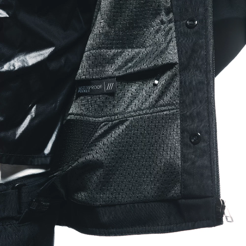 AIR FRAME 3 TEX - GIACCA MOTO ESTIVA IN TESSUTO UOMO Dainese BLACK - BLACK- FLUO RED