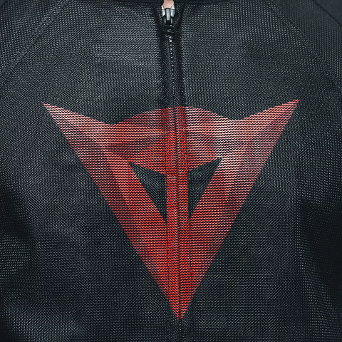 HEROSPHERE AIR TEX - GIACCA MOTO ESTIVA IN TESSUTO UOMO Dainese BLACK - RED DIAMOND