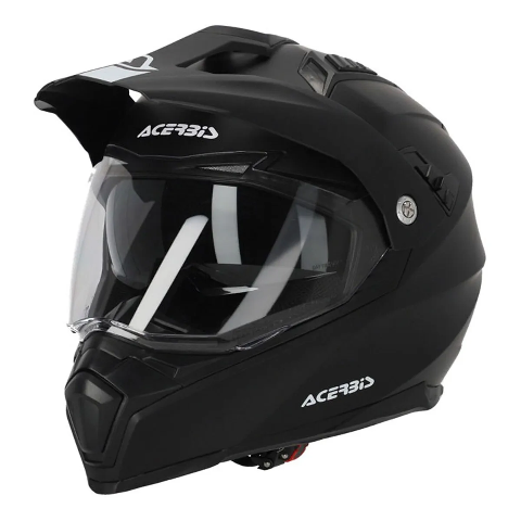 CASCO INTEGRALE ADVENTURE FLIP FS-606 22-06 ACERBIS NERO OPACO