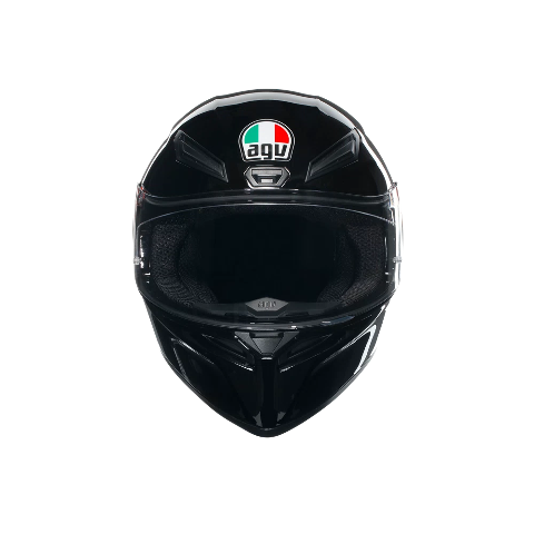 K1-S CASCO MOTO INTEGRALE AGV MONO BLACK GLOSS