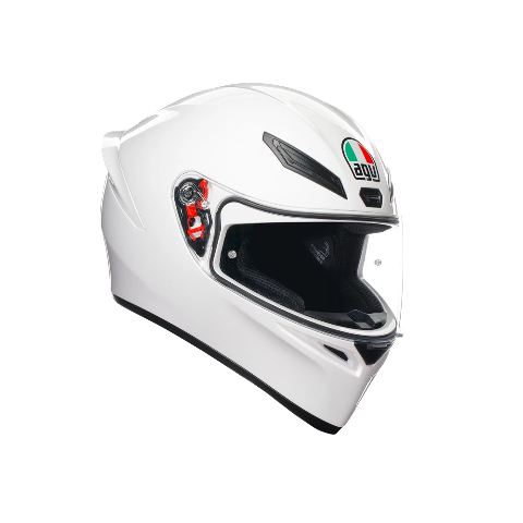 K1-S CASCO MOTO INTEGRALE AGV MONO WHITE GLOSS