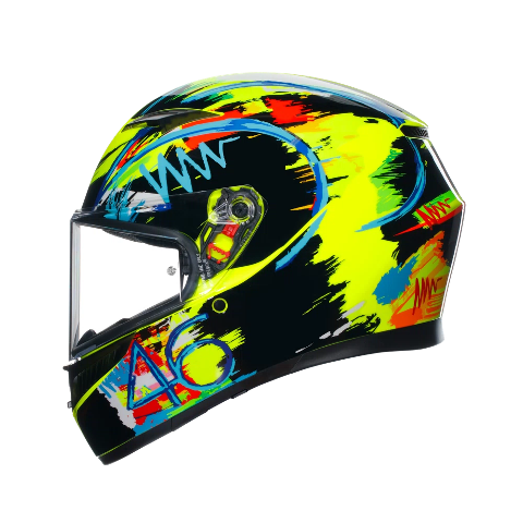 K3 CASCO MOTO INTEGRALE 2206 AGV ROSSI WINTER TEST 2020
