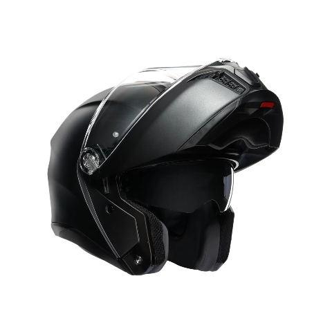 TOURMODULAR  CASCO MOTO MODULARE E2206 AGV MONO MATT BLACK