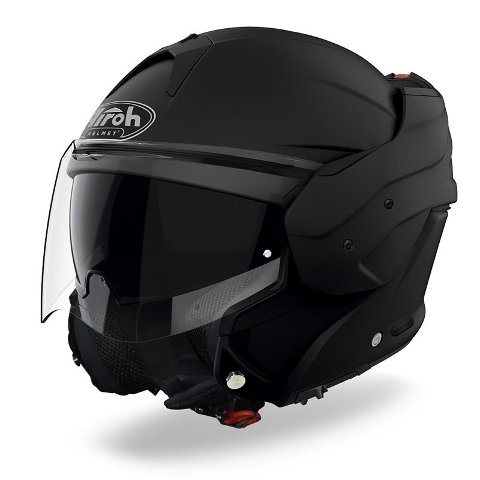 MATHISSE CASCO REVERSIBILE AIROH NERO OPACO COMPLETO DI PINLOCK