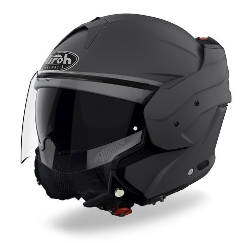 MATHISSE CASCO REVERSIBILE AIROH DARK GREY MATT COMPLETO DI PINLOCK