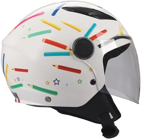 Casco Moto Bambino Demi-Jet, 838 CHILDREN BHR PENCIL