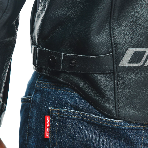 RACING 4 LEATHER Dainese BLACK
