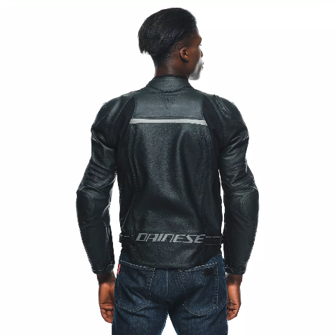 RACING 4 LEATHER Dainese BLACK