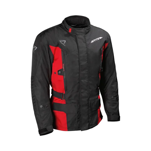 SHUTTLE AEROTEX GIACCA WATERPROOF TAGLIE CONFORMATE MACNA BLACK RED