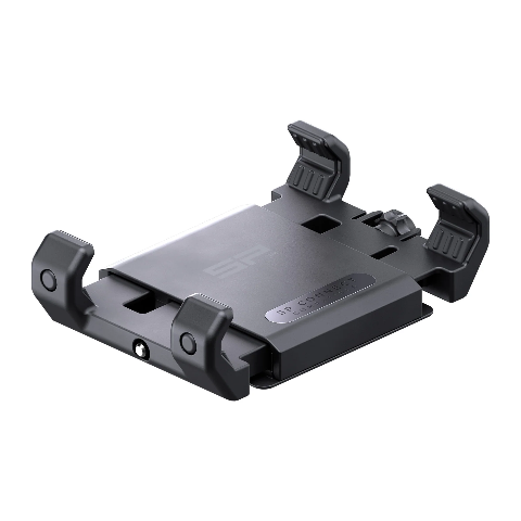 MOTO SCOOTER BUNDLE - UNIVERSAL PHONE CLAMP SP CONNECT Universal phone clamp in Bundle con Mirror Mount rende compatibile qualsiasi custodia per cellulare.