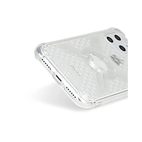COVER IPHONE 11 PRO MAX X-GUARD - INTUITIVE CUBE CLEAR - TRASPARENTE