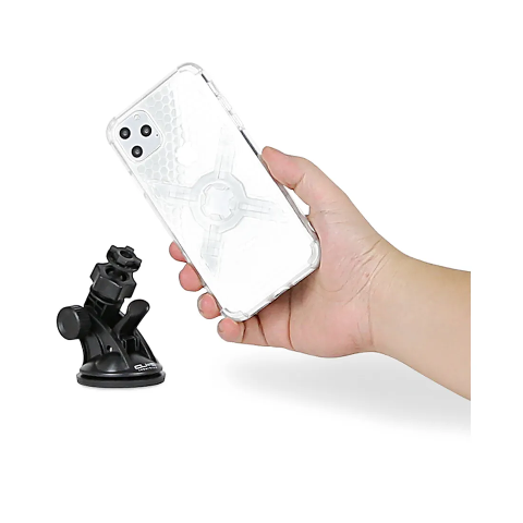 COVER IPHONE 11 PRO MAX X-GUARD - INTUITIVE CUBE CLEAR - TRASPARENTE