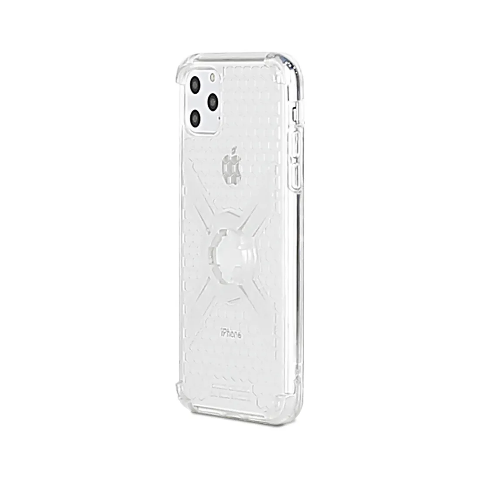 COVER IPHONE 11 PRO MAX X-GUARD - INTUITIVE CUBE CLEAR - TRASPARENTE