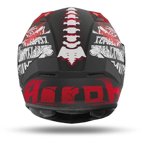 VALOR RIBBS  WHITE MATT HELMET ON-ROAD AIROH Casco ON-ROAD in resina termoplastica