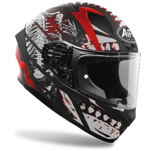 VALOR RIBBS  WHITE MATT HELMET ON-ROAD AIROH Casco ON-ROAD in resina termoplastica