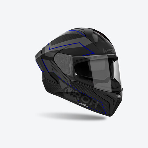 MATRYX SENTINEL BLUE - INTEGRALE/FULL-FACE COMPOSITE FIBER-FIBRE COMPOSTE AIROH GRAFICA
