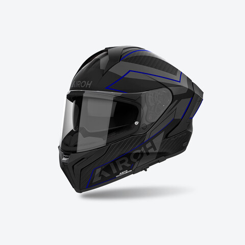 MATRYX SENTINEL BLUE - INTEGRALE/FULL-FACE COMPOSITE FIBER-FIBRE COMPOSTE AIROH GRAFICA