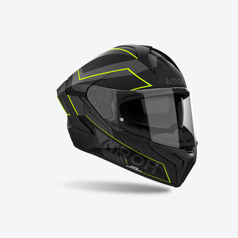 MATRYX SENTINEL YELLOW - INTEGRALE/FULL-FACE COMPOSITE FIBER-FIBRE COMPOSTE AIROH GRAFICA