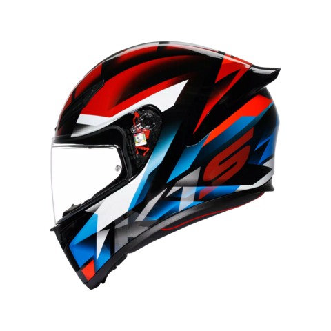 K1-S FASTLAP CASCO MOTO INTEGRALE AGV BLACK/RED/BLUE