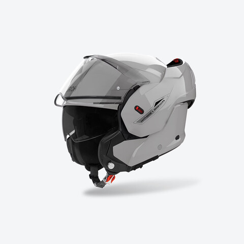MATHISSE II CASCO MODULARE FLIP-UP REVERSIBILE AIROH CEMENT GREY GLOSS