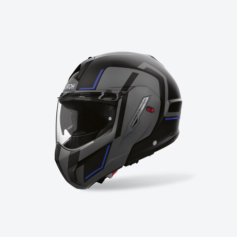 MATHISSE II CASCO MODULARE FLIP-UP REVERSIBILE AIROH GENIUS BLUE MATT