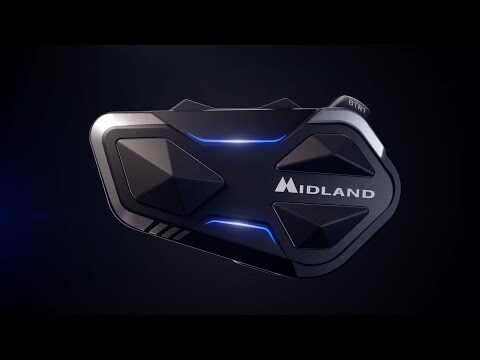 BTR1 SINGOLO MIDLAND sistema di comunicazione Bluetooth moto a moto