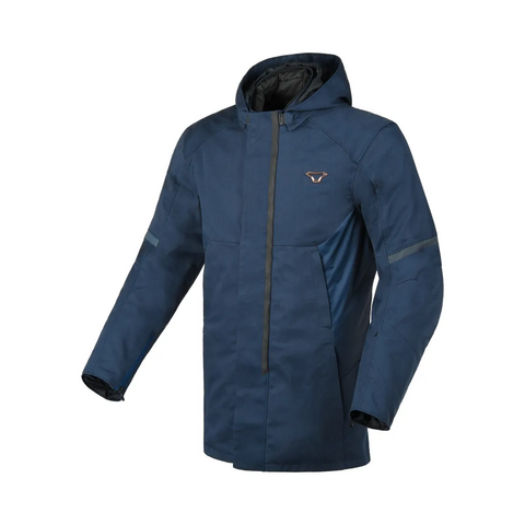 PARADIME GIACCA IMPERMEABILE IN STILE PARKA MACNA BLUE