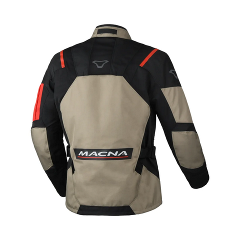 RANCHER 2.0 GIACCA DA MOTO IMPERMEABILE MACNA TAUPE