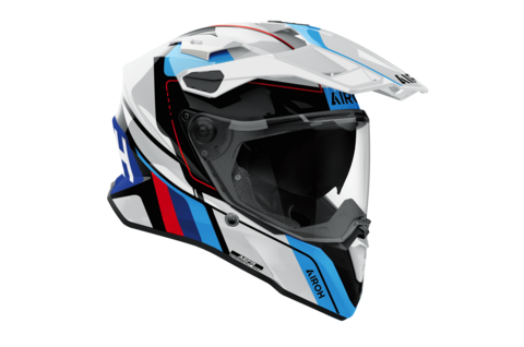 COMMANDER 2 AIROH SKIP White/red gloss