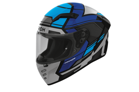 CONNOR  EGO AIROH BLUE GLOSS