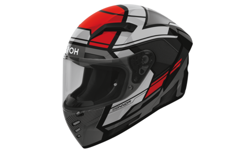 CONNOR  EGO AIROH RED GLOSS