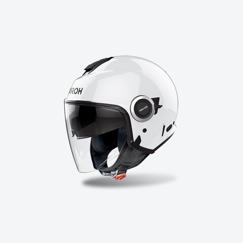 HELYOS CASCO JET IN TERMOPLASTICA AIROH WHITE GLOSS