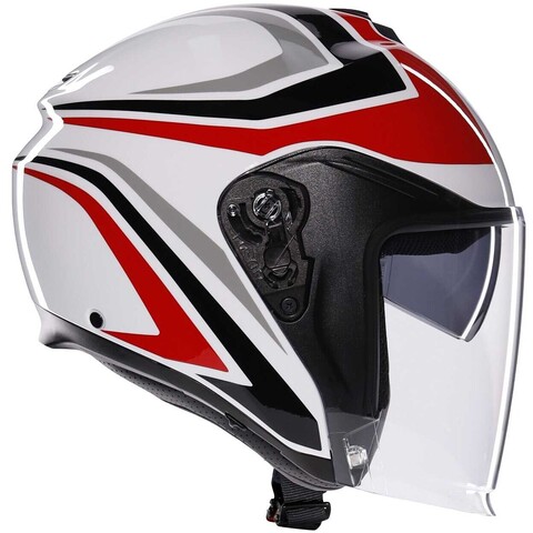 IRIDES AGV TOLOSA WHITE/BLACK/RED